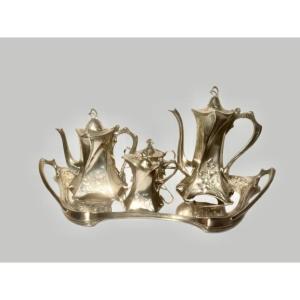 Wmf Art Nouveau Tea And Coffee Service