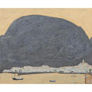 Shigeyoshi Koyama (born 1940). El Peni, Fio Cadaquès. 2024. Oil On Canvas, Signed.