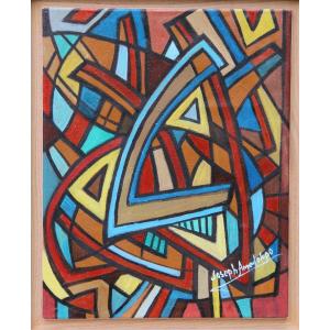 Composition By Joseph Amedokpo (1946- )