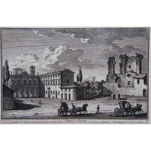 Rome S. Eusebio By Giuseppe Vasi