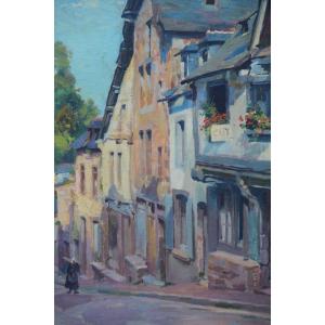 Brittany Dinan By Joseph Alphonse Chauleur (1878-1965)