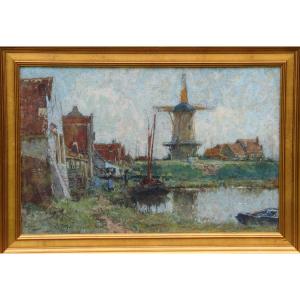 Holland Zierikzee By Henri Cassiers (1858-1944)
