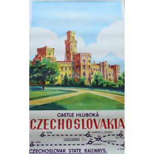 Czechoslovakia Hluboka By Kloubek 1930