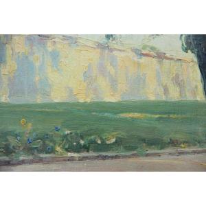 The Great Wall Of China By Ivan Leonidovich Kalmykov (1866-1925)