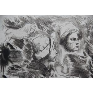 Various Sketches By Victor Prouve (1858-1943)