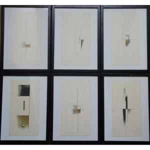 Abstractions 1967 By Pavel Mansouroff (1896-1983)