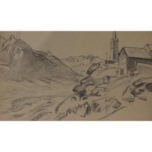Briancon Puy-st-pierre By Victor Prouve (1858-1943)