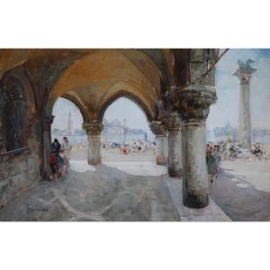 Venice By Angelo Brombo (1893-1962)