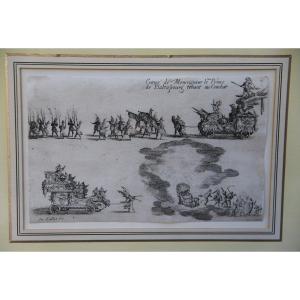 Entry Of The Prince Of Pfalzbourg By Jacques Callot