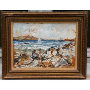 Seaside In Scotland By James Kay (1858-1942)