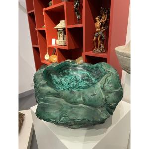 Solid Malachite Pocket Emptier