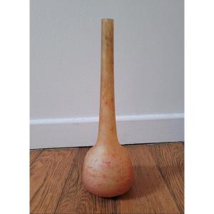 André Delatte - Orange Berluze On A Yellow Background