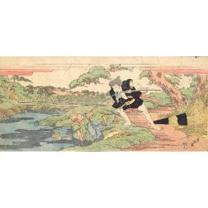 Keisai Eisen - Scene From Chûshingura - Japanese Print - 19th Century