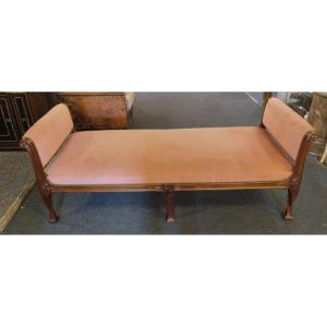 Bench - Daybed - Art Nouveau - Louis Majorelle - School Of Nancy - C. 1900