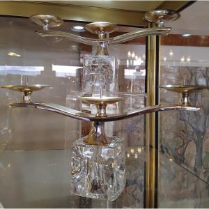 Pair Of Candlesticks - Peill And Putzler - C. 1970.