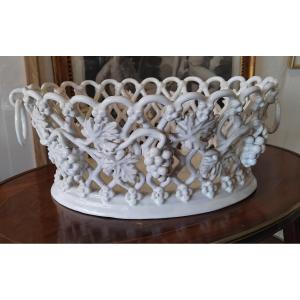 Planter - Earthenware - Malicorne - émile Tessier - C. 1930