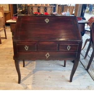 Secrétaire à Dos D’âne - Louis XV - Bois Fruitier