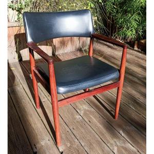 Office Armchair - Rosewood - Erik Worts - V. 1960