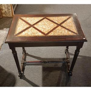 Serving Table - Mother Of Pearl - Louis XVI - Late 19th C.