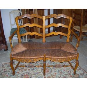 Antique Provençal Carved Walnut 