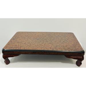 Kadai, Japanese Lacquered Tray From Tsugaru - Japan