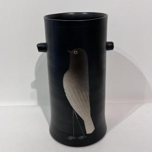 Japanese Ceramic Bird Vase - Japan