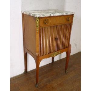 Furniture Between Two Napoleon III Gilt Bronzes