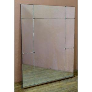 Large 50s Bistro Mirror 125 X 101 Cm