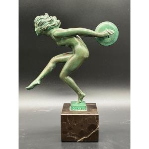 Garcia For Max Leverrier Art Deco Disc Dancer 