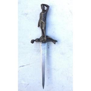 Mephisto Faust Bronze Prostitute Dagger 
