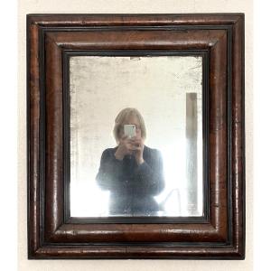 18th Century Dutch Tain Mirror With Beveled Mercury