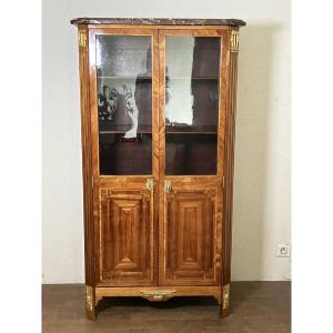 Louis XVI Period Library Display Case Stamped Nicolas Alexandre Lapie 18th Century