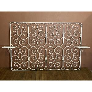 1950s Wrought Iron Headboard For A 160cm Bed