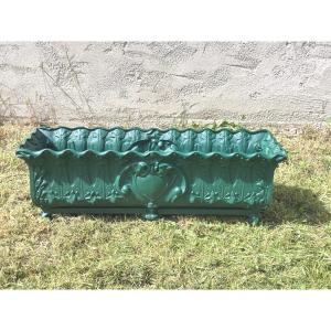Large Cast-iron Art Nouveau Planter 1 Metre Wide Garden Basin