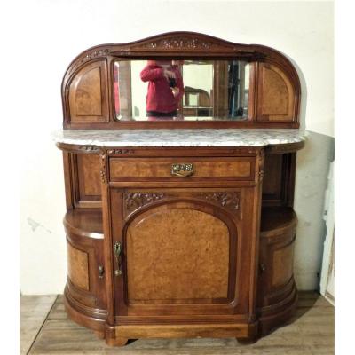 Art Nouveau Dessert Gauthier Poinsignon In Walnut