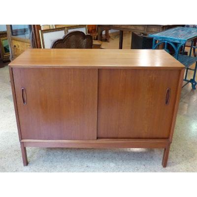 Small Scandinavian Sideboard By Nils Jonsson For Troeds Model Domi3