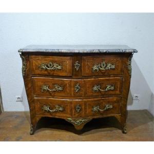 Commode Stamped Jb Fromageau Louis XV Period