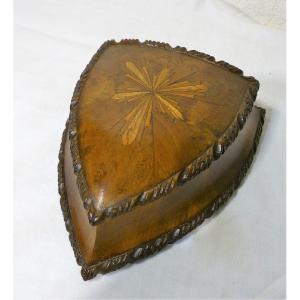 Cardinal Box, Walnut Crest Box And Inlays.