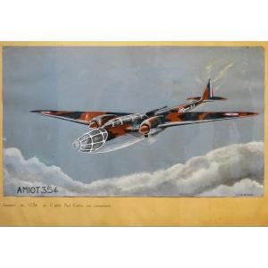 Bombardier Amiot Escadrille Gb-i/34 War 39/40 French Air Force