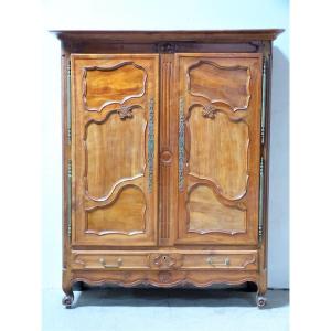 Small Lorraine Cabinet In Fruit Tree With Drawer Early Nineteenth