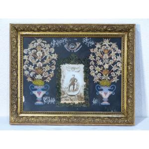 Souvenir Frame 13th Battalion Alpine Chasseurs 1898