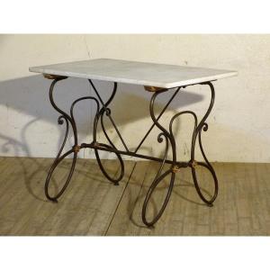 Kienast & Bäuerlein Art Nouveau Butcher Table