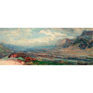 Pierre Calès (1870-1961). Allevard Road