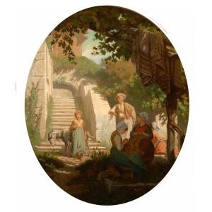 The Guard And His Family - Miolans