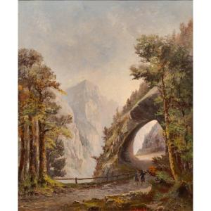Georges Ricard-cordingley (1873-1939). Route Of The Grande-chartreuse Monastery