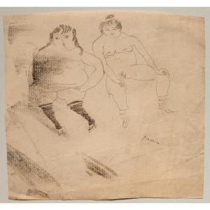 Jules Pascin (julius Mordecai Pincas Dit,) (vidin, Bulgaria 1885 - Paris 1930)