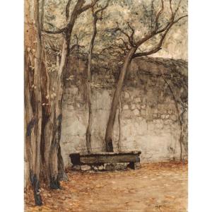 Ernest Hébert (grenoble 1817 - La Tronche 1908)