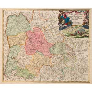 Dauphiné. 17th Century Map 
