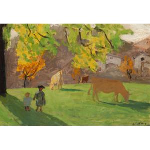 Jules Flandrin (corenc 1871 - Grenoble 1947)