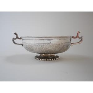 Silver Cup With Handles By Daniel Kaufman, Strasbourg, Circa 1690